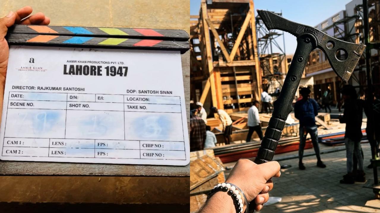 The upcoming film 'Lahore 1947' starring Sunny Deol, Preity G Zinta, Shabana Azmi, Abhimanyu Singh, and Ali Fazal includes a breathtaking train sequence, which is touted to be the one of the most ambitious and elaborate scenes ever attempted in a film about the Partition era. It was produced by Aamir Khan and directed by Rajkumar Santoshi. 