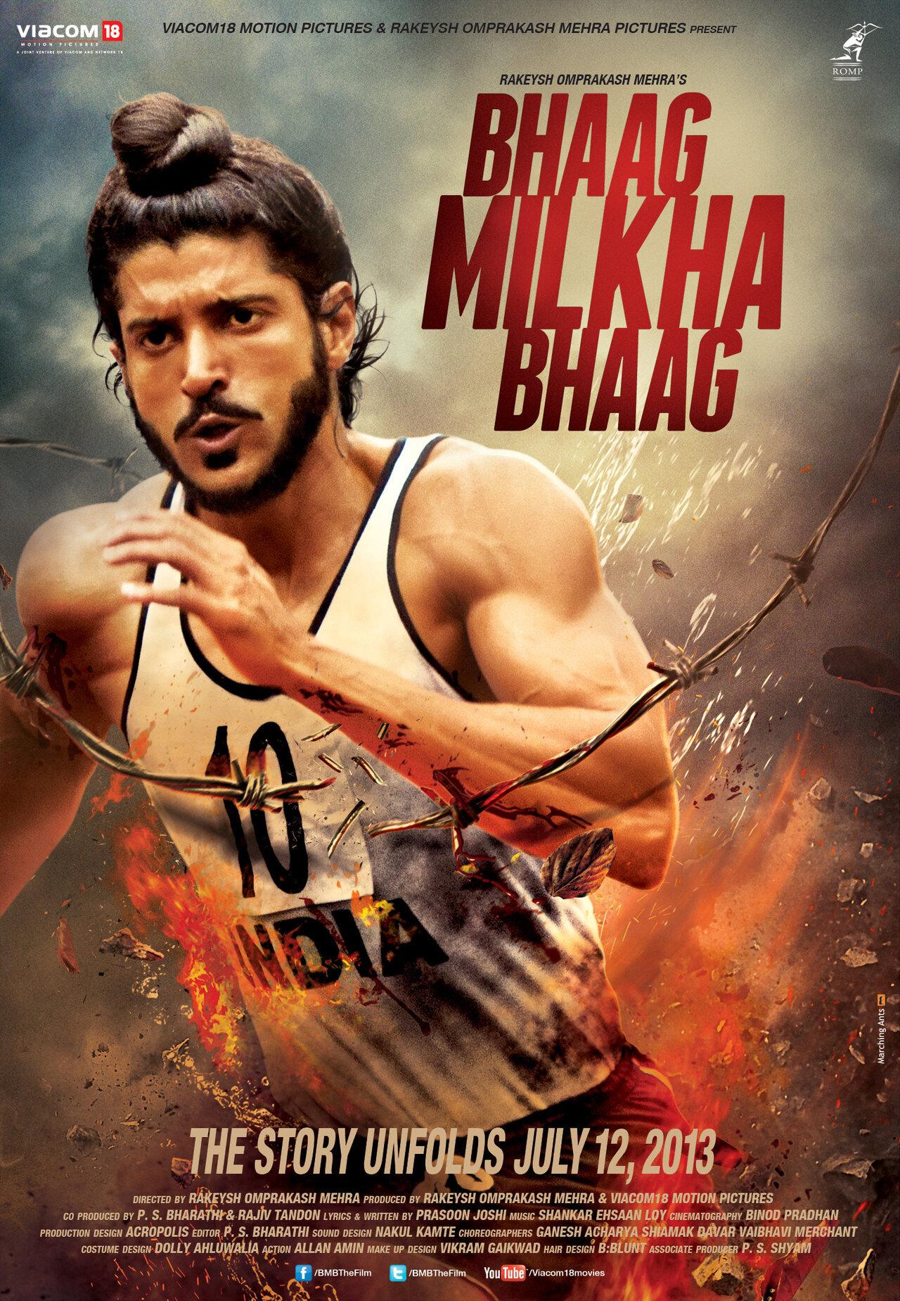 Farhan Akhtar’s ‘Bhaag Milkha Bhaag’ based on Milkha Singh, one of India's most renowned athletes, depicts his inspiring journey, starting from his traumatic childhood during the Partition where he lost most of his family members, to becoming a national hero. 