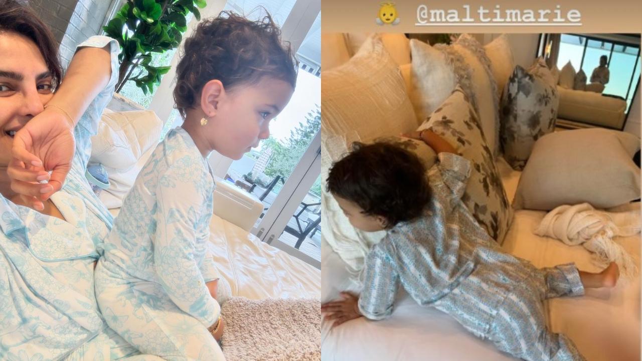 Priyanka Chopra’s daughter Malti Marie makes her Instagram debut at the age of 2. Read more