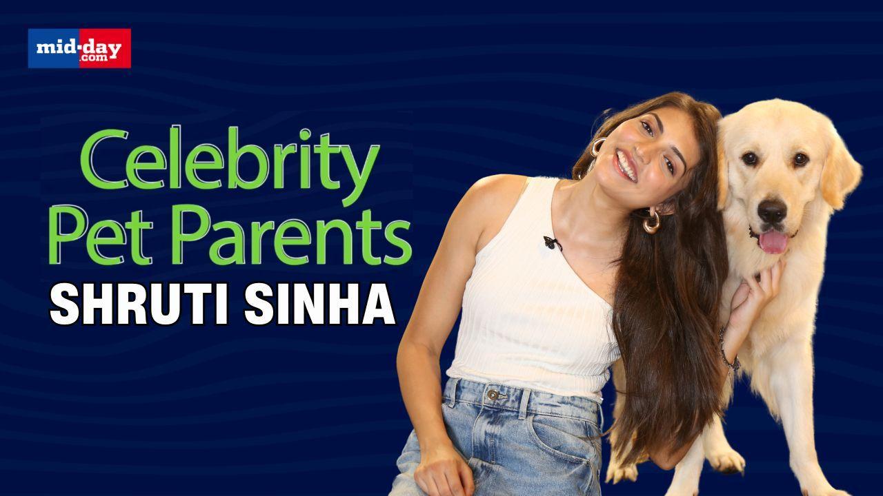 Who Makes Shruti Sinha Dance on His Paws? | Celebrity Pet Parents