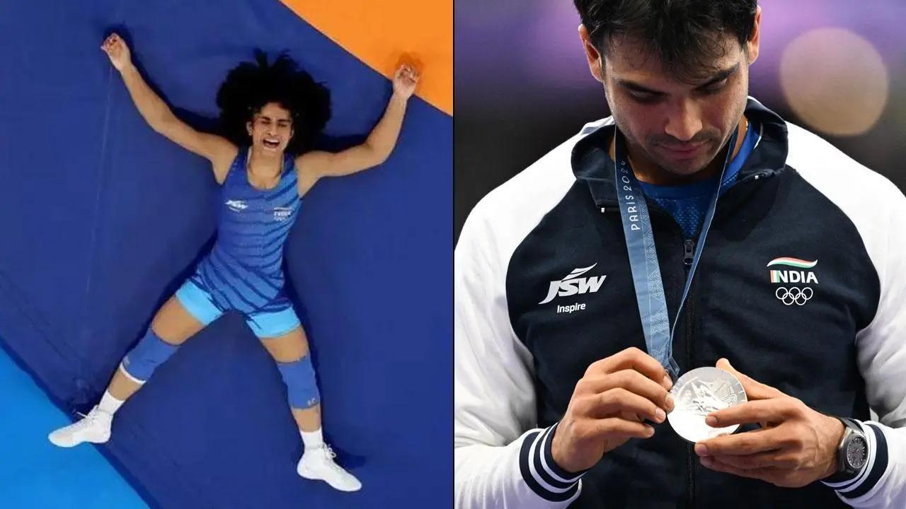 Vinesh Phogat, Neeraj Chopra (Pic: File Pic)