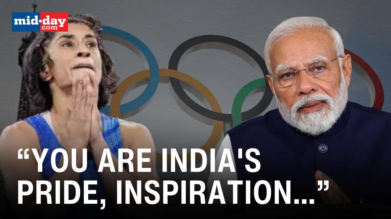 Olympics disqualification: PM Modi’s message to Vinesh Phogat and WFI President