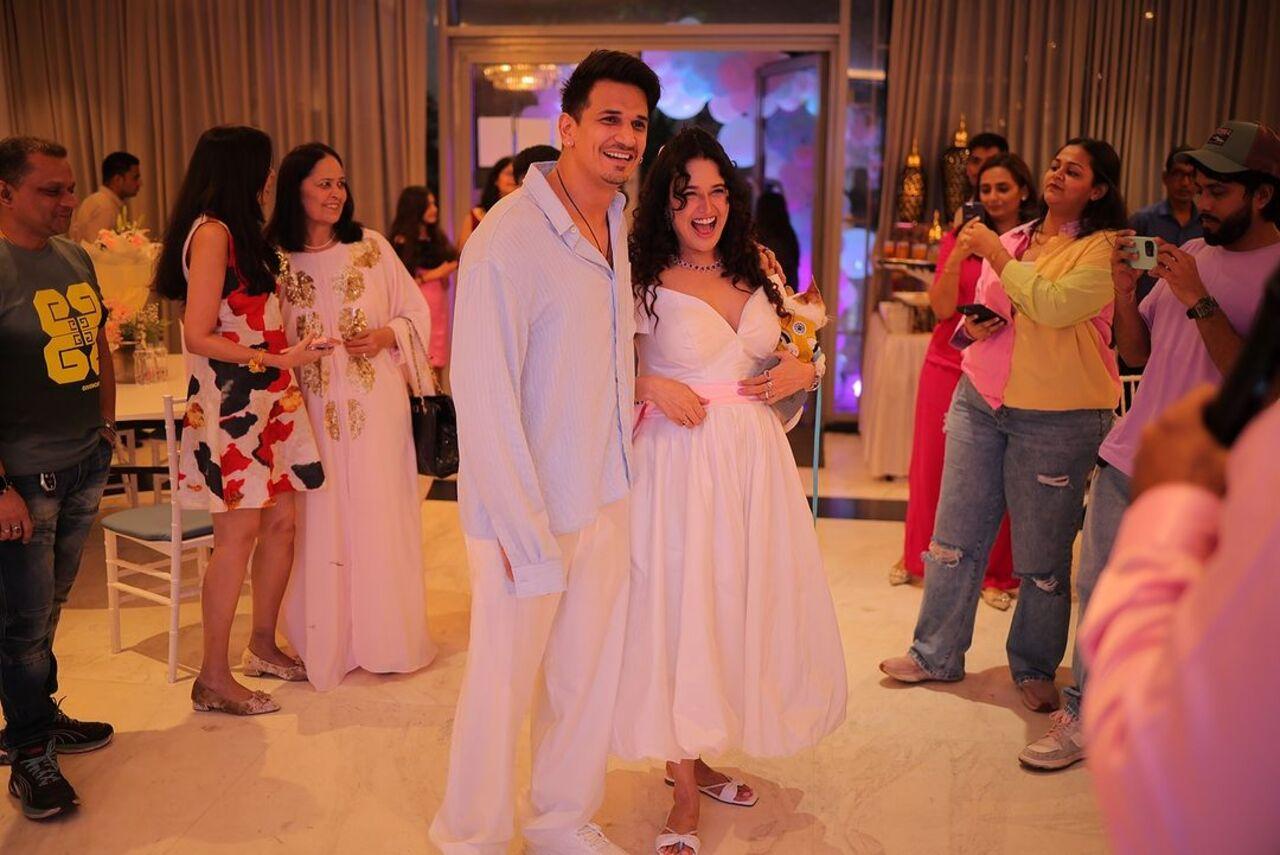 On Thursday, the couple had a baby shower where they showered the mother-to-be with lots of love, happiness and offcourse gifts