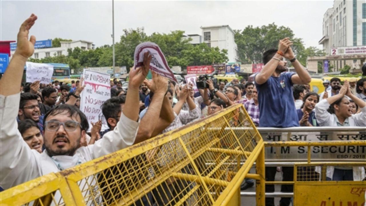 The strike is a mark of solidarity with the doctors at RG Kar Medical College in Kolkata, where a postgraduate trainee doctor was recently raped and murdered. The Resident Doctors' Associations (RDA) have called for justice and improved safety measures for medical professionals.