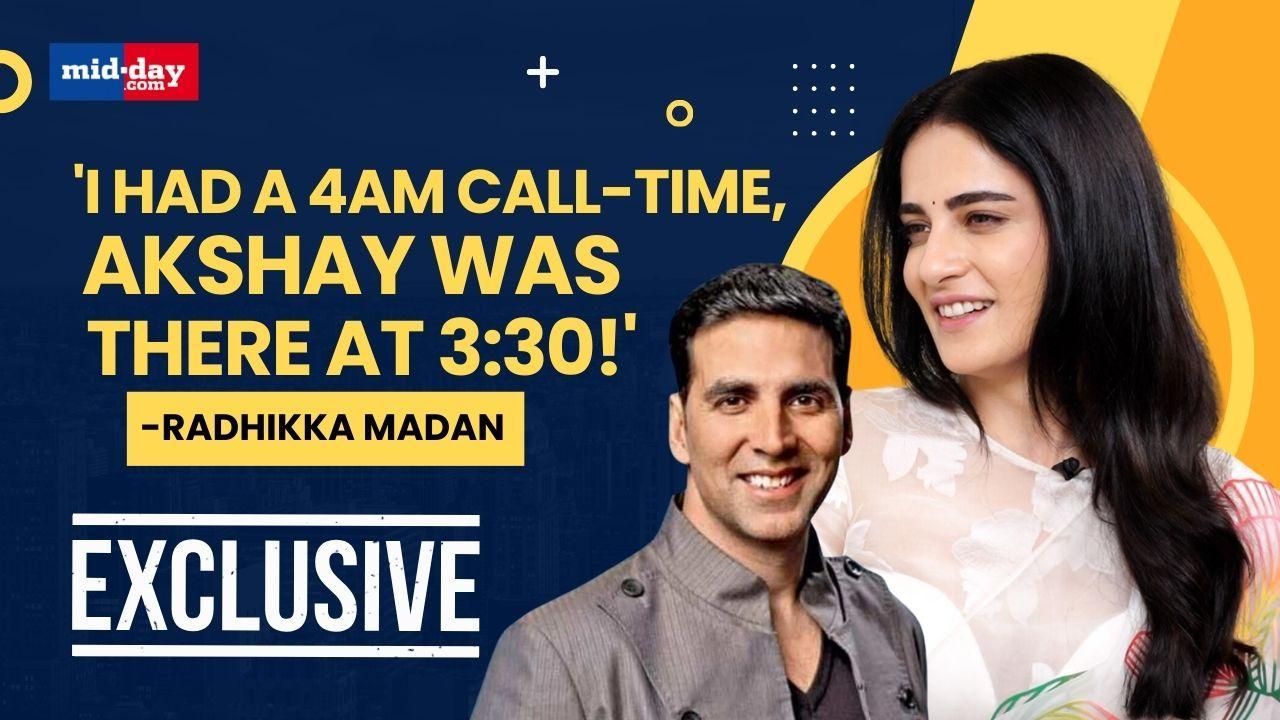 Radhikka Madan on Age Gap with Sarfira co-star Akshay Kumar | Exclusive 
