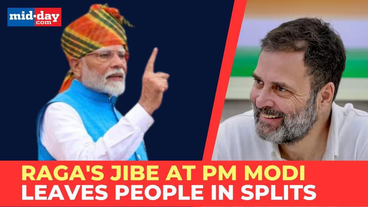 Watch: Rahul Gandhi's filmy 