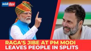 Watch: Rahul Gandhi's filmy 