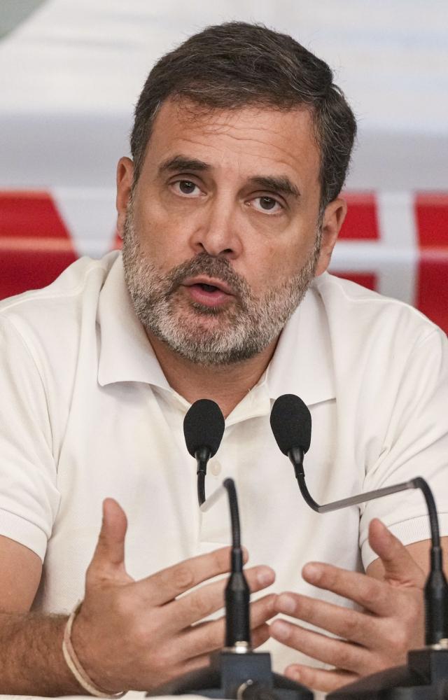 Rahul Gandhi assured that the restoration of statehood was a priority for the Congress party as well as the opposition`s INDIA bloc