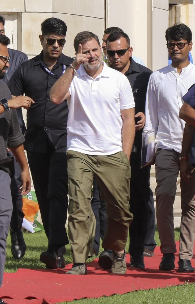 Rahul Gandhi in J&K