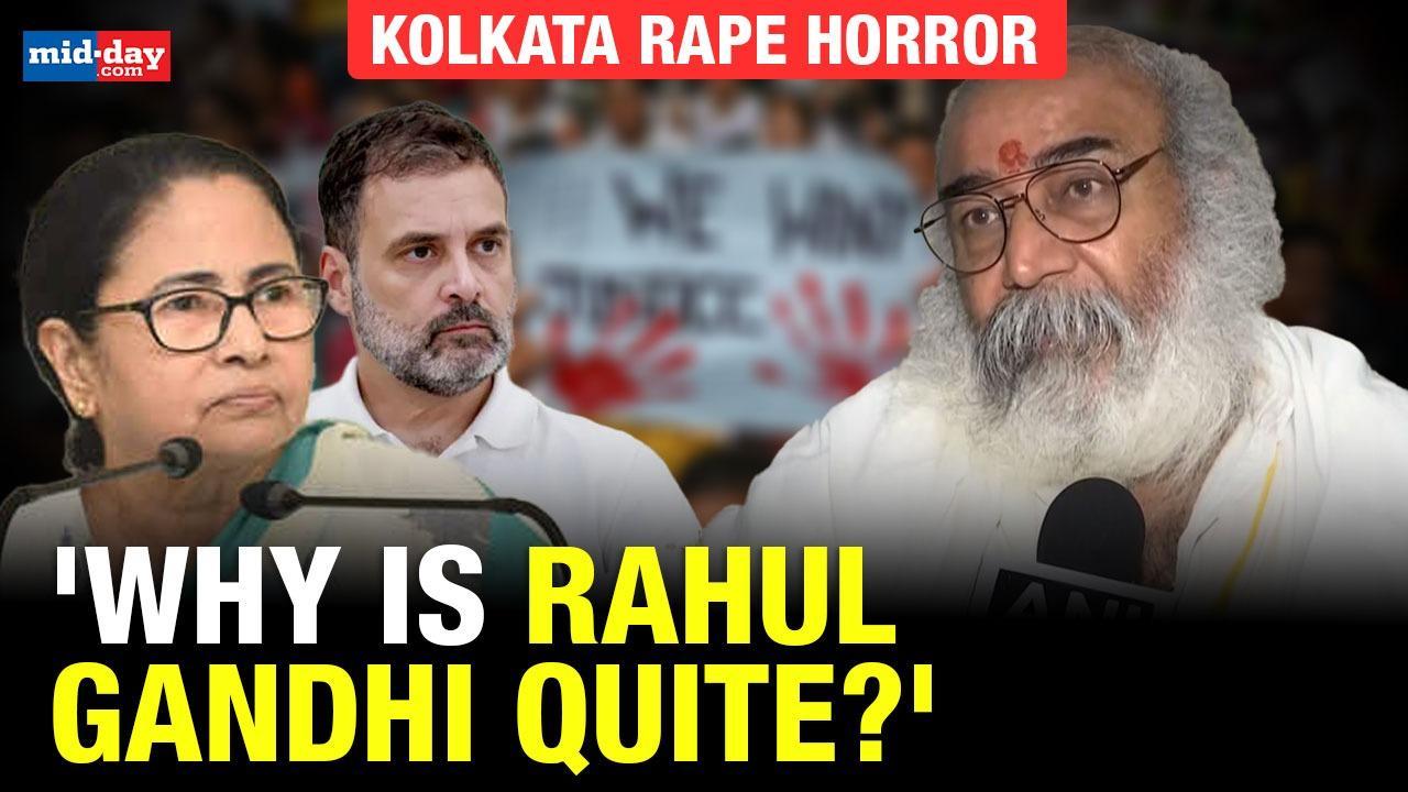 Kolkata rape horror: Acharya Pramod questions Rahul Gandhi's silence
