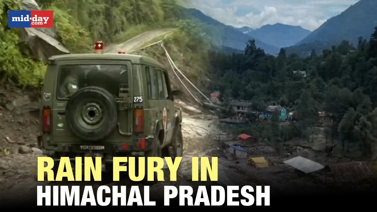 Himachal Pradesh: Cloudbursts result in landslides and extensive destruction