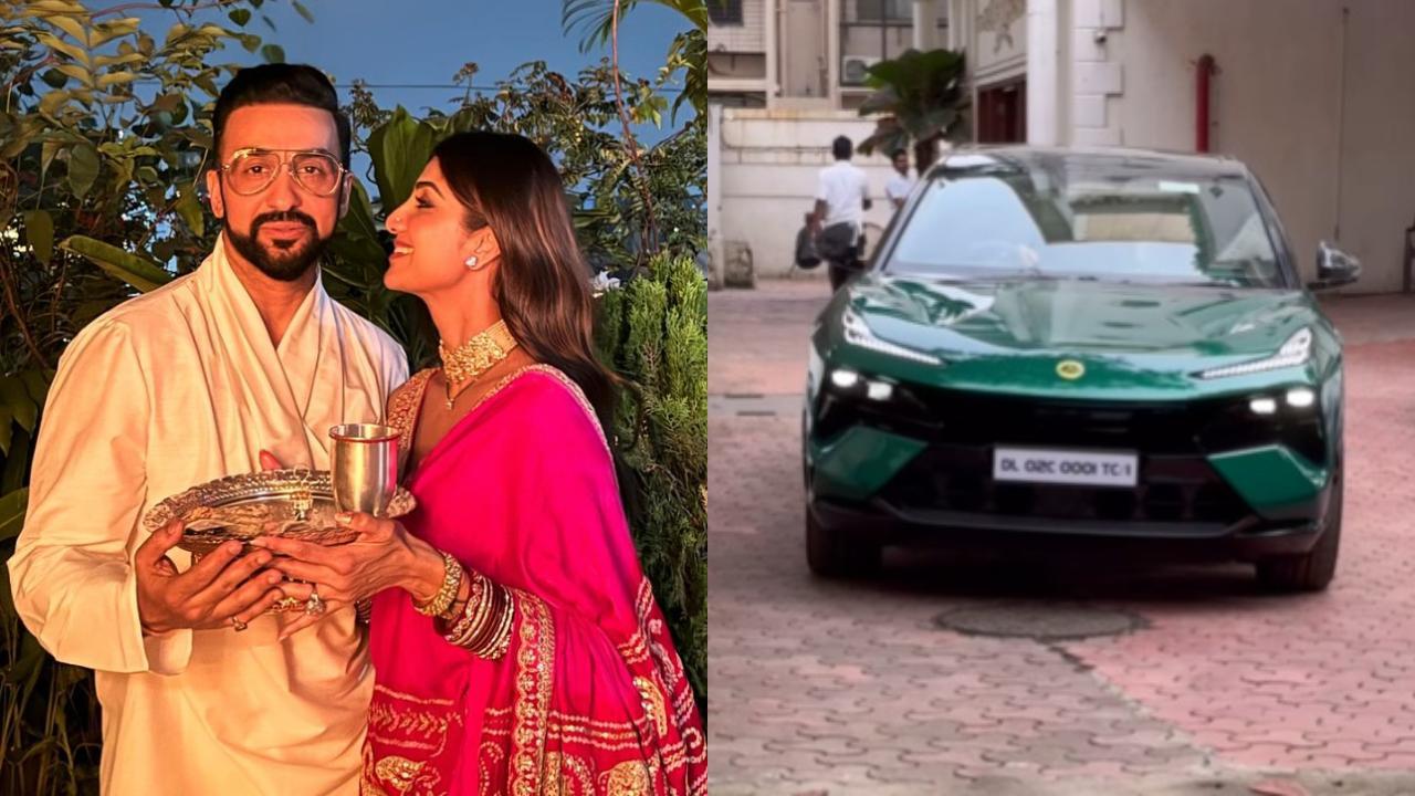 Shilpa Shetty's husband Raj Kundra buys a swanky new car worth Rs 3 crore