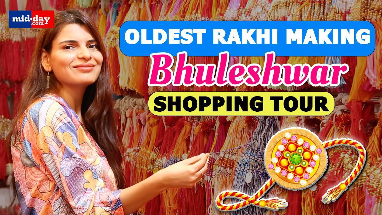 Raksha Bandhan 2024: Visual tour of wholesale Rakhi Market at Bhuleshwar