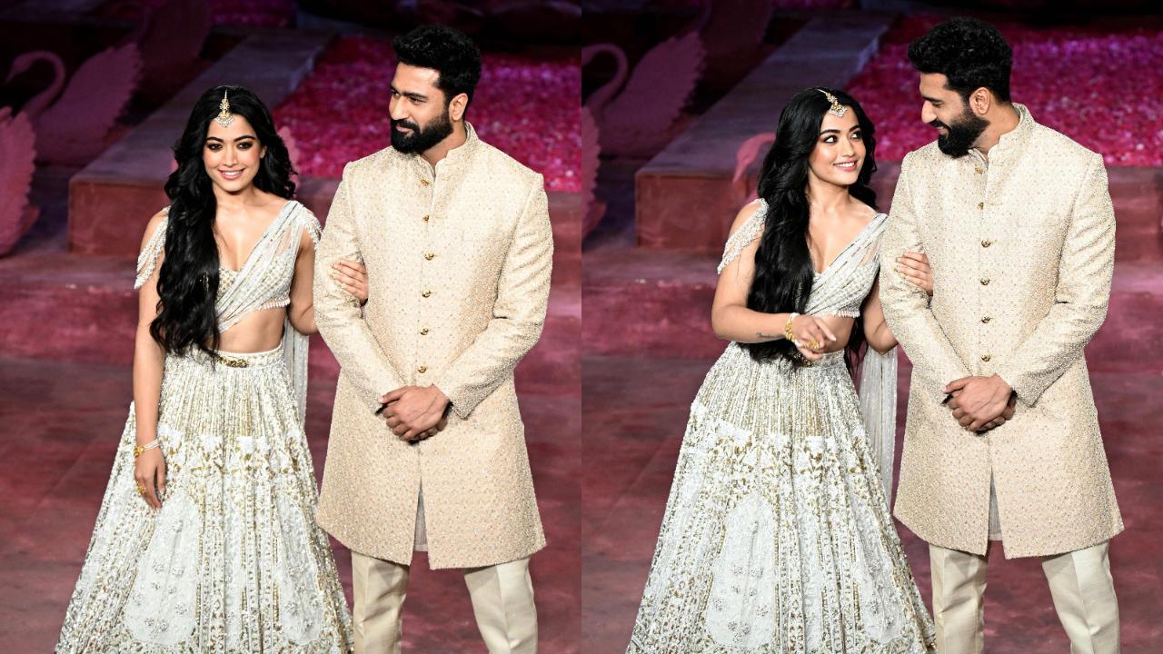 ‘Chhava’ duo Vicky Kaushal, Rashmika Mandanna put on an enchanting display of elegance at India Couture Week 