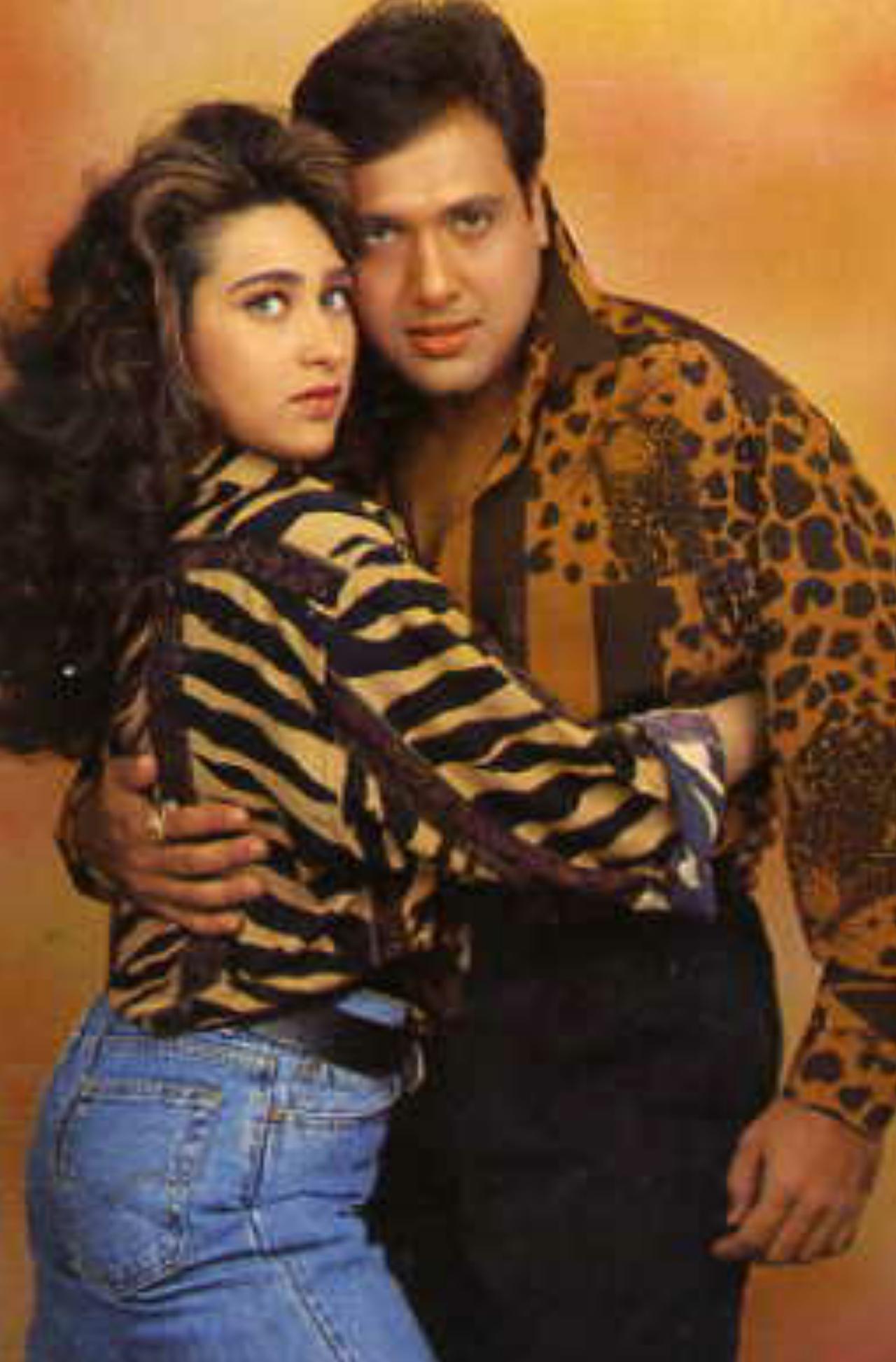 Raja Babu (1994) 
Directed by David Dhawan, the film stars Karisma Kapoor and Govinda in the lead. It is a melodrama comedy with interesting and fun plotline and characters