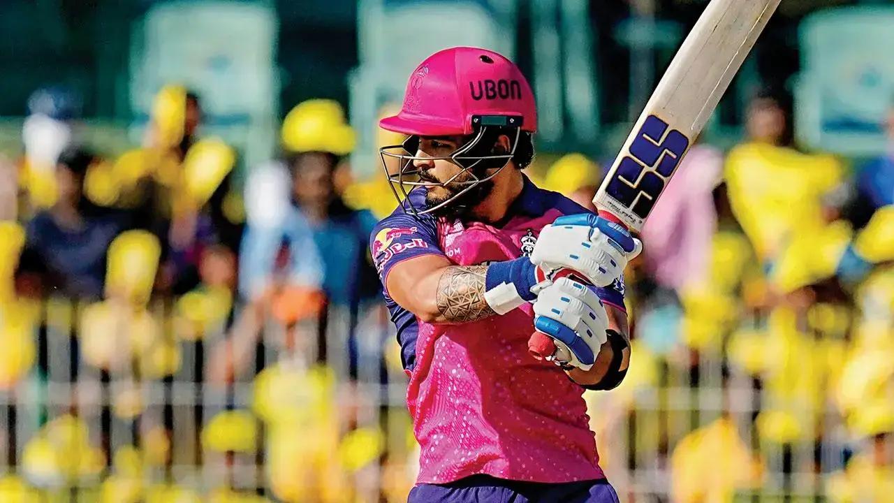 Under the existing conditions, Riyan Parag's spin, either off-spin or leg-spin, might come handier than the honest medium pace of Dube, and the former is an equally good hard-hitter