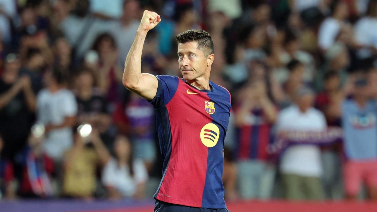 La Liga: Robert Lewandowski gives Barca narrow win over Bilbao