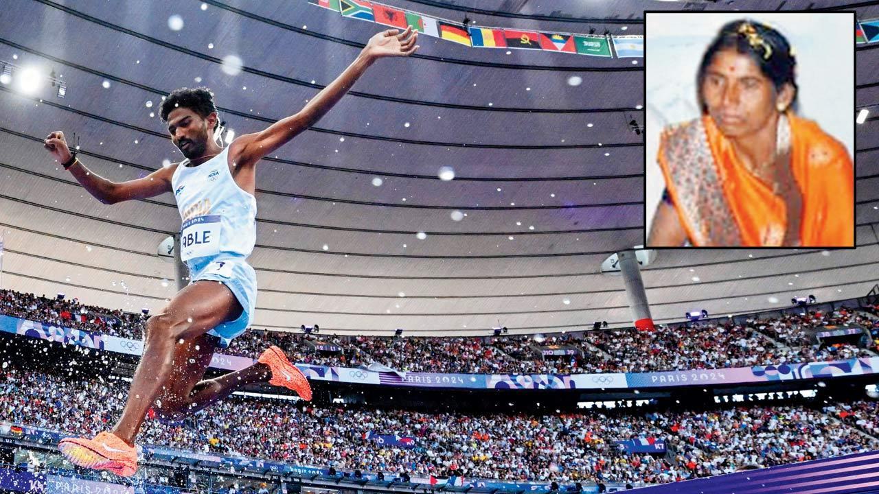 Gold’s the word for steeplechaser Avinash Sable’s mother!