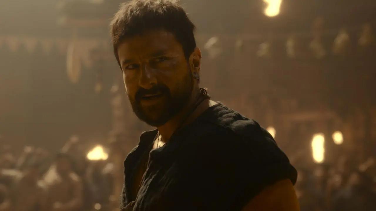 Devara - Part 1: Saif Ali Khan's fierce first look as Bhaira revealed on his birthday. Take a look at his new avatar here