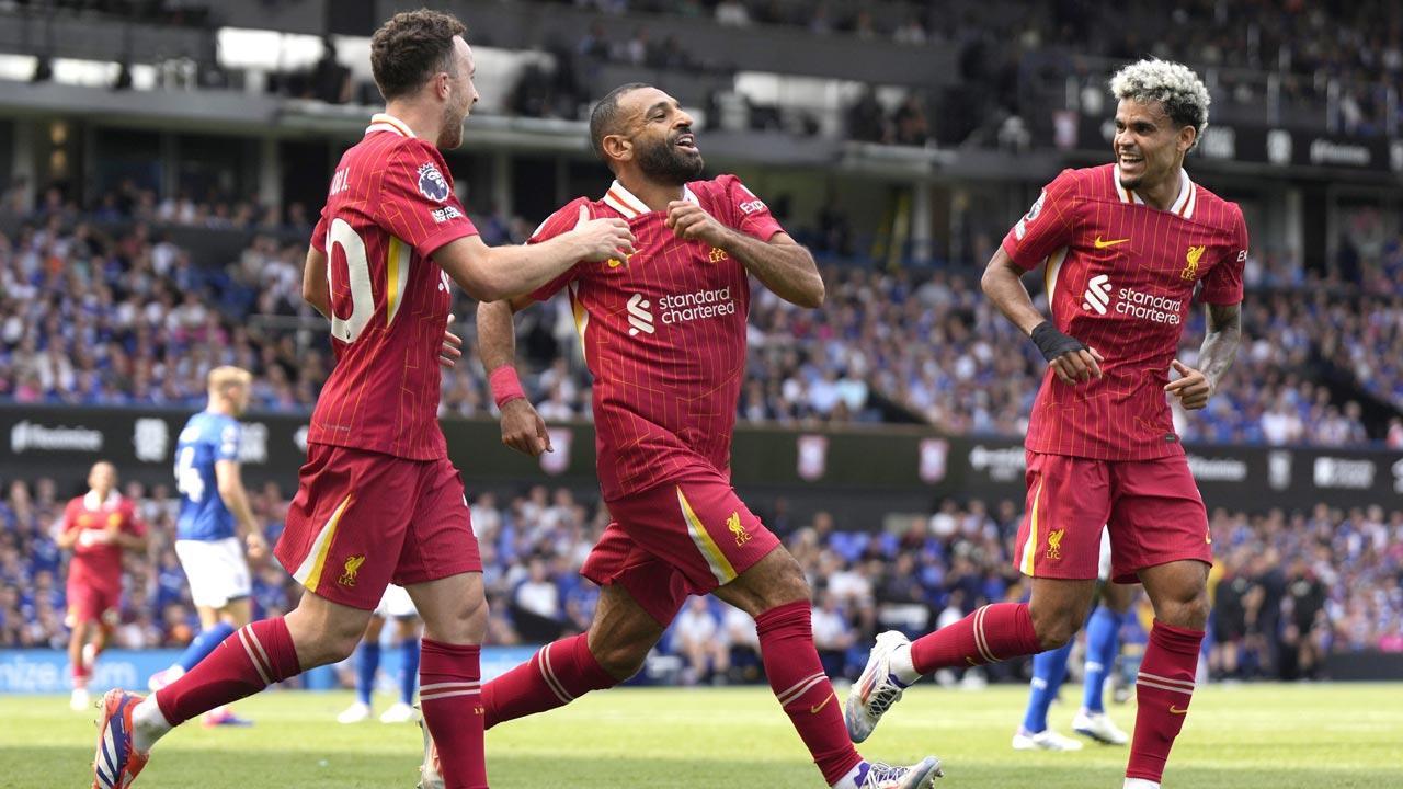 Salah breaks EPL scoring record