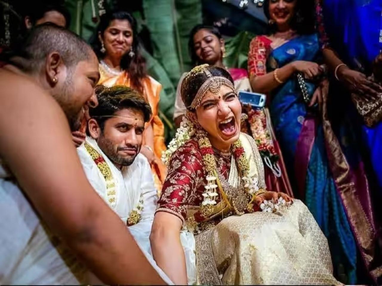 It was a royal affair with celebs, politicians and other socialites in attendance. ChaySam, as the couple is fondly called by fans, held a Mehendi ceremony ahead of the Hindu wedding.