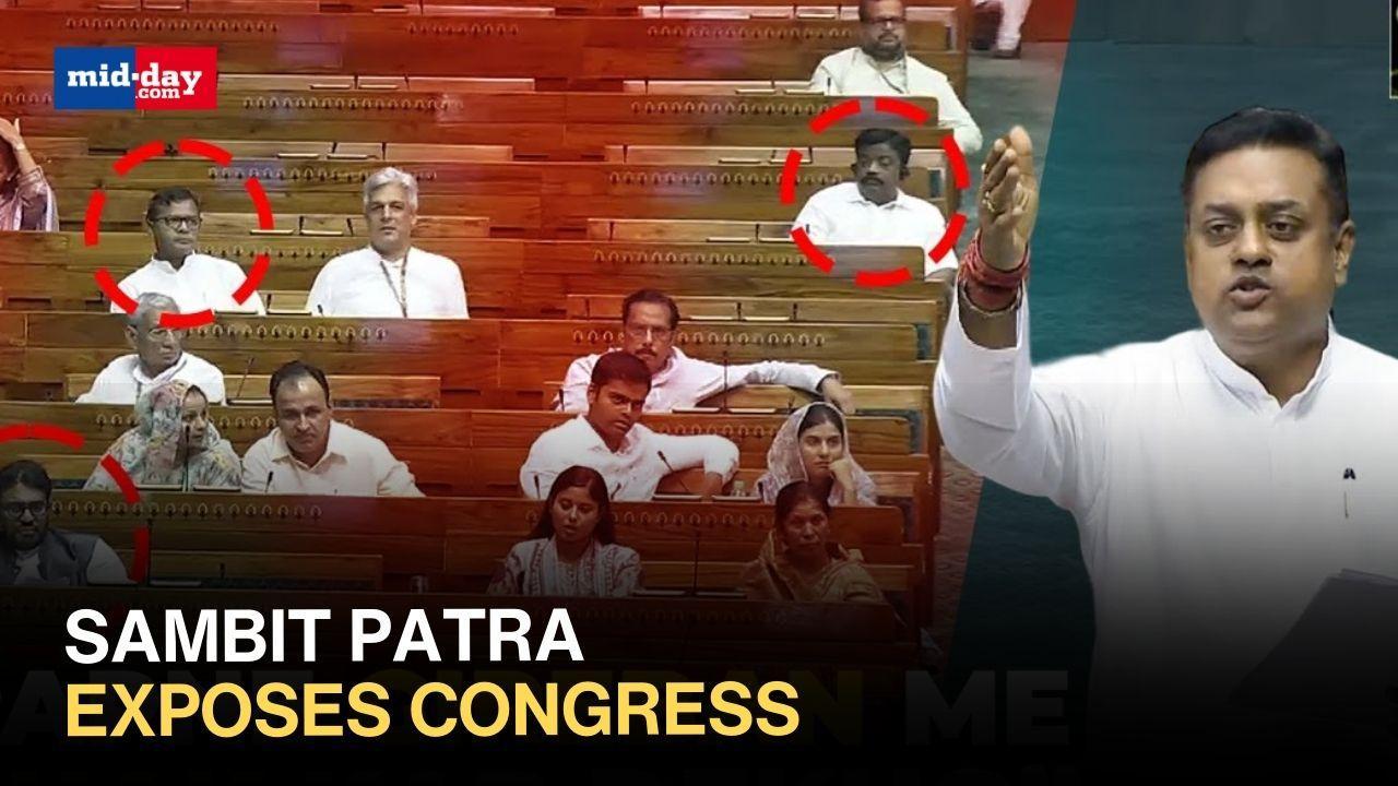 Patra slams Congress on removing reservation for SC/ST from Muslim universities