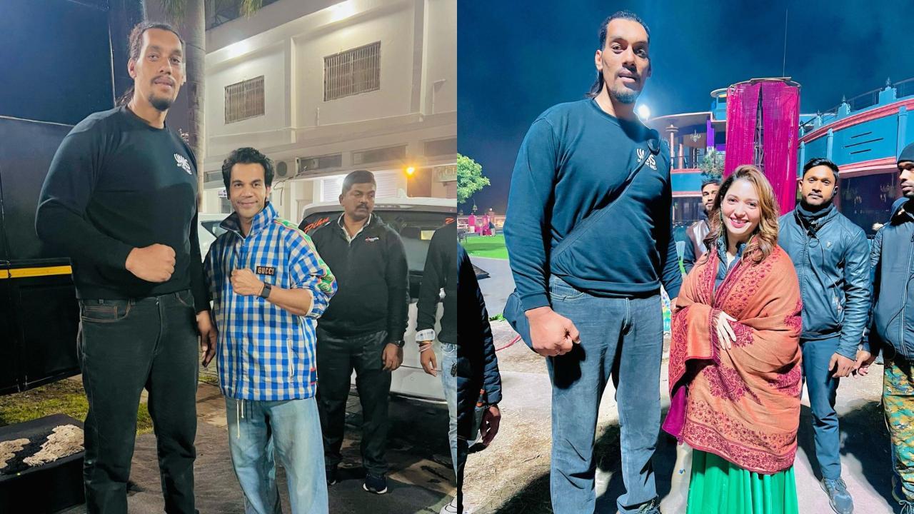 Meet Sunil Kumar, 7 feet 7 inch tall constable who played Sarkata in Stree 2