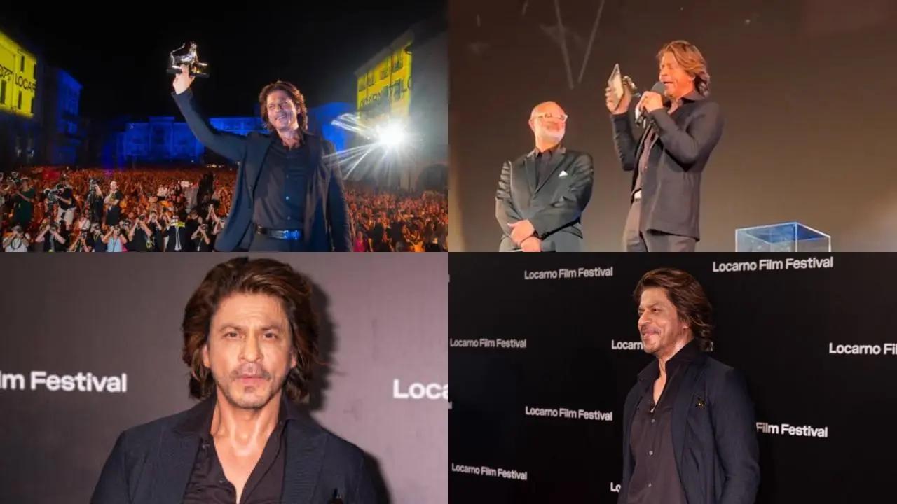 At the 77th Locarno Film Festival, Shah Rukh Khan left the audience in awe with his everlasting charm, several visuals from the festival surfaced online. Read more