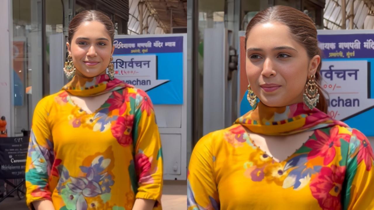Sharvari Wagh seeks blessings at Mumbai's Siddhivinayak Temple as Vedaa clashes with Stree 2 in theatres