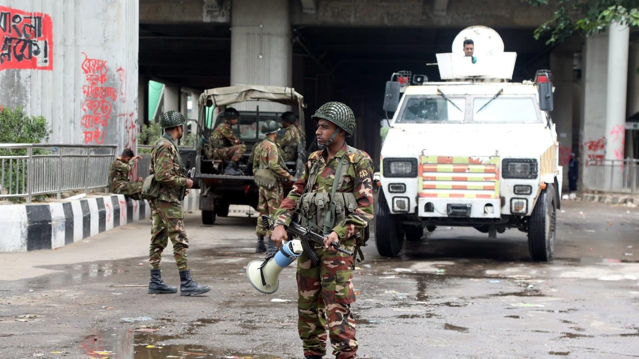 Protesters forced open the gates of Gono Bhaban and entered the premises of the prime minister's residence around 3 pm today, The Daily Star reported