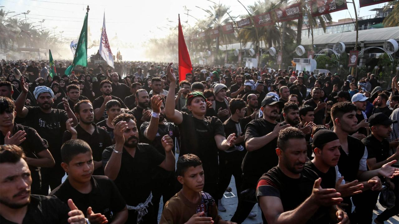The Arbaeen walk is one of the largest religious gatherings in the world. Pilgrims from different countries have traveled long distances, walking for days to reach Karbala