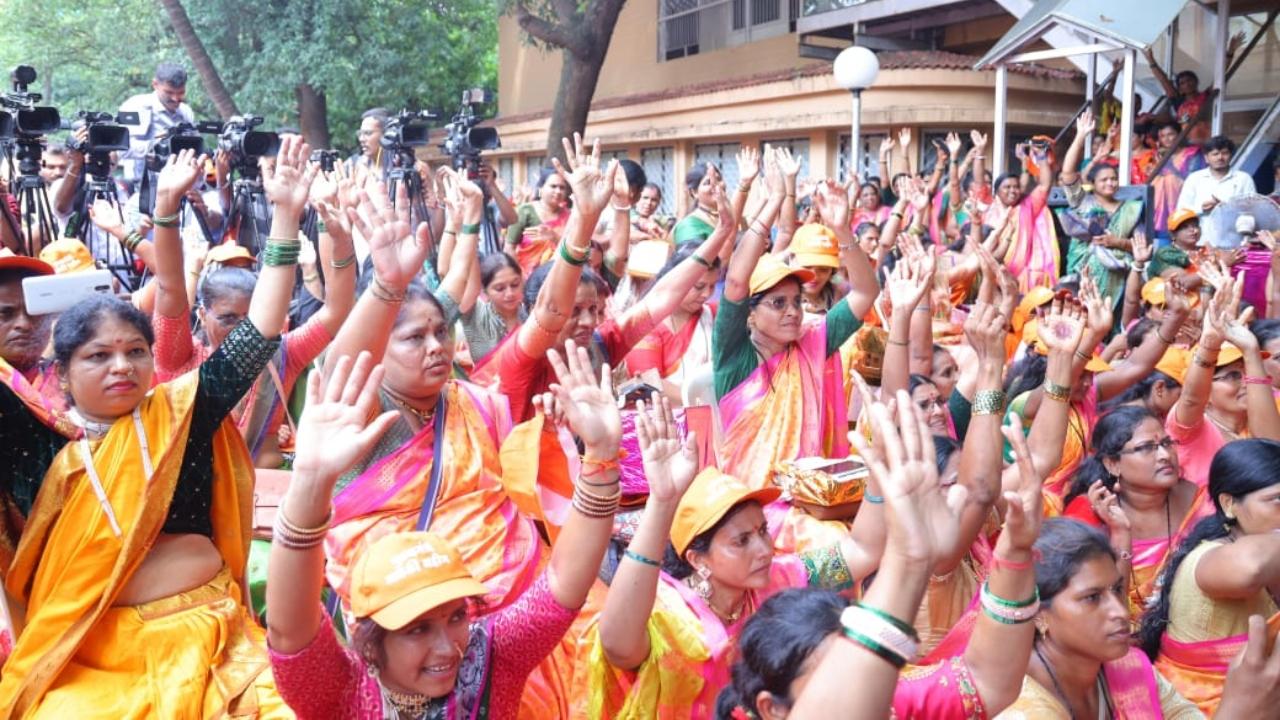 The CM said the Ladki Bahin Yojana and the move to give three free cylinders were attempts to make women 