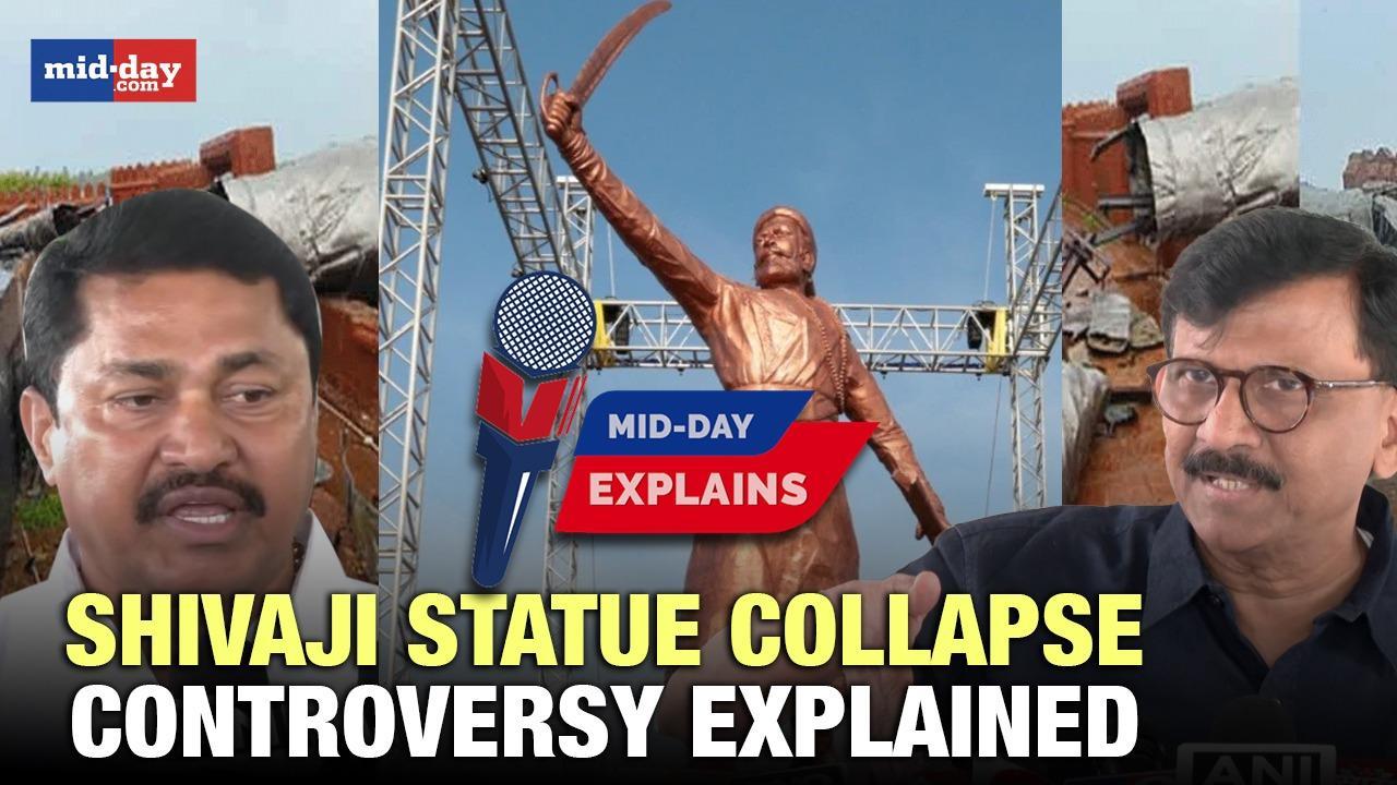 Shivaji statue collapse: What is the controversy behind the collapse?