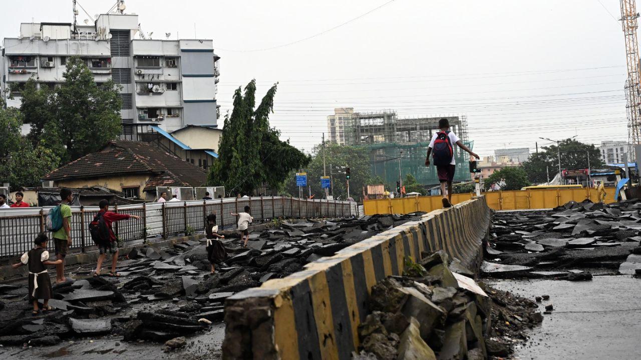 The 110-year-old Sion Bridge, a crucial link connecting Dharavi, Bandra, and LBS Road to the eastern part of Sion, is closed for demolition and reconstruction.