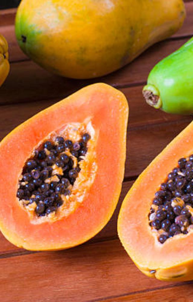 Peach, apricot, pear, jamun, apple, papaya, cherries are all available in monsoon and most of them have antioxidant properties, which are good for the skin.