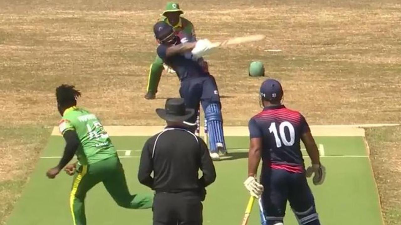 With this knock, Darius Visser became the first-ever Samoan batsman to score a century in the T20I format