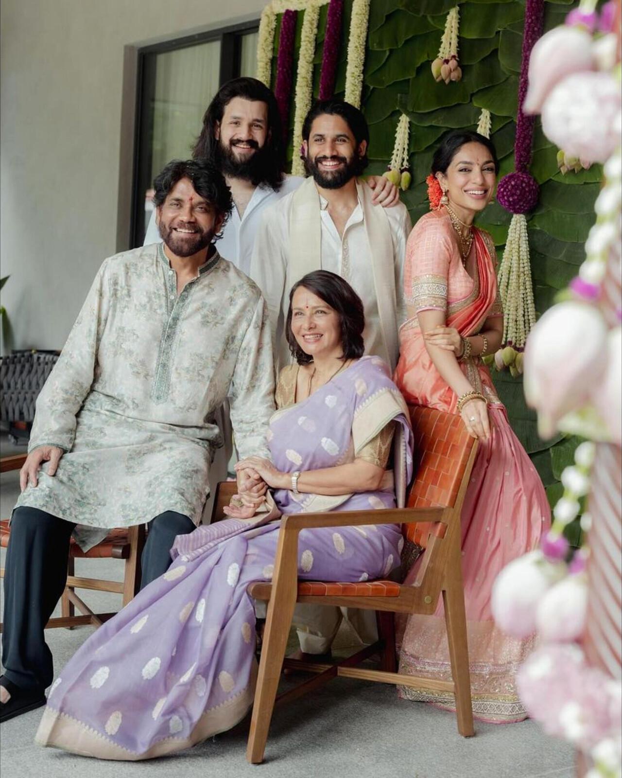 The ceremony, which was a closed-knit affair, was attended by the couple's families and friends.