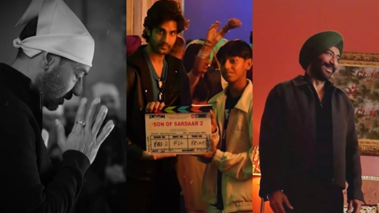 Ajay Devgn commences ‘Son Of Sardaar 2’ shoot in the UK by visiting Gurudwara