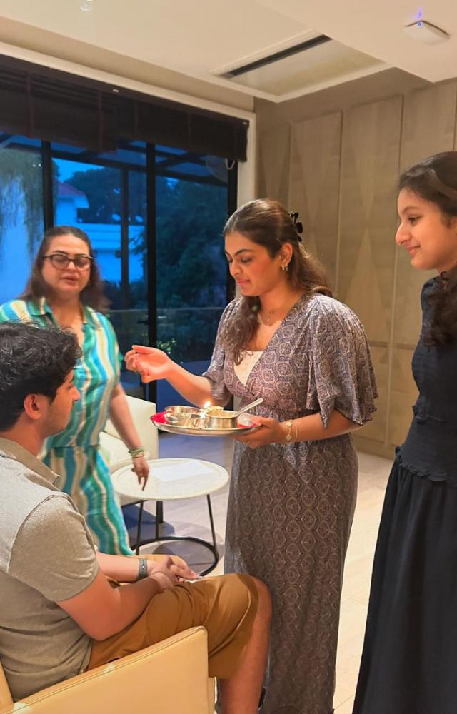 Namrata Shirodkar and Mahesh Babu`s kids celebrate Rakhi