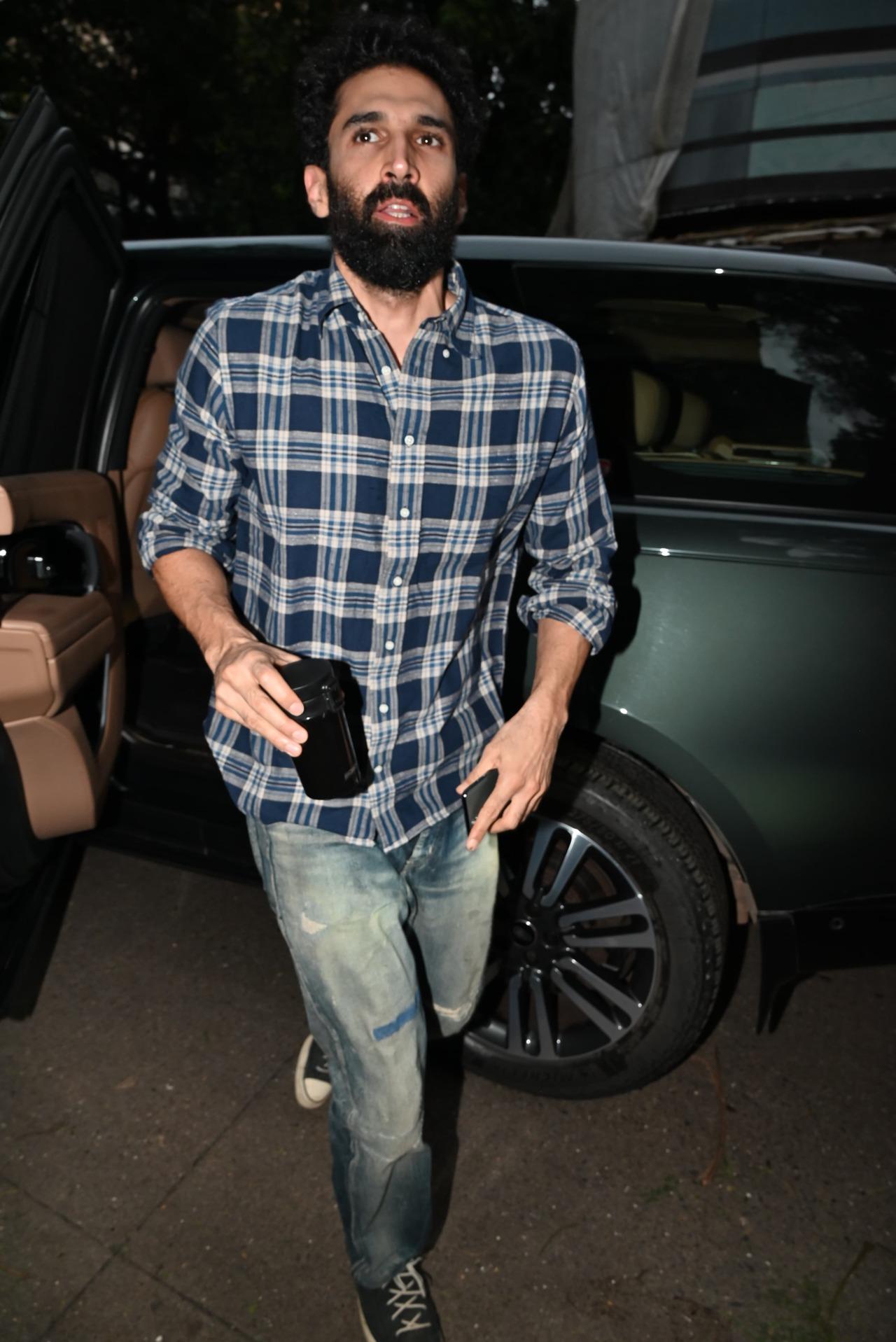 Aditya Roy Kapur was spotted in the city