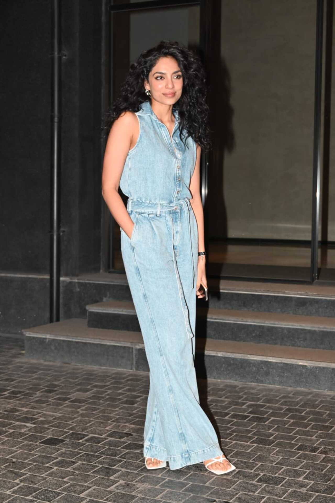 Sobhita Dhulipala at the screening of Angry Young Men