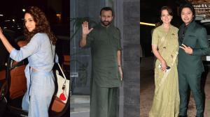 Spotted in the city: Kiara Advani, Saif Ali Khan, Kangana Ranaut and others