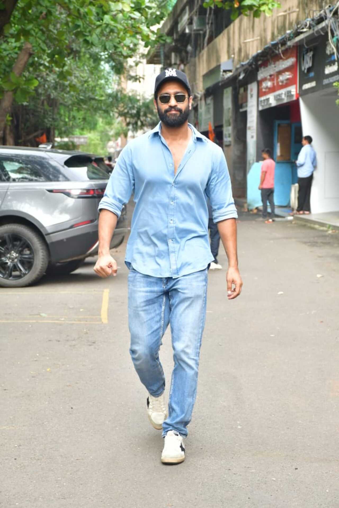 Vicky Kaushal looked smart in casuals as he got spotted in the city