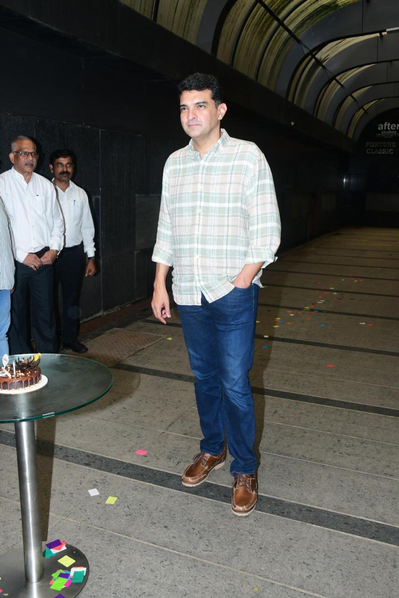 Siddharth Roy Kapur was spotted in the city