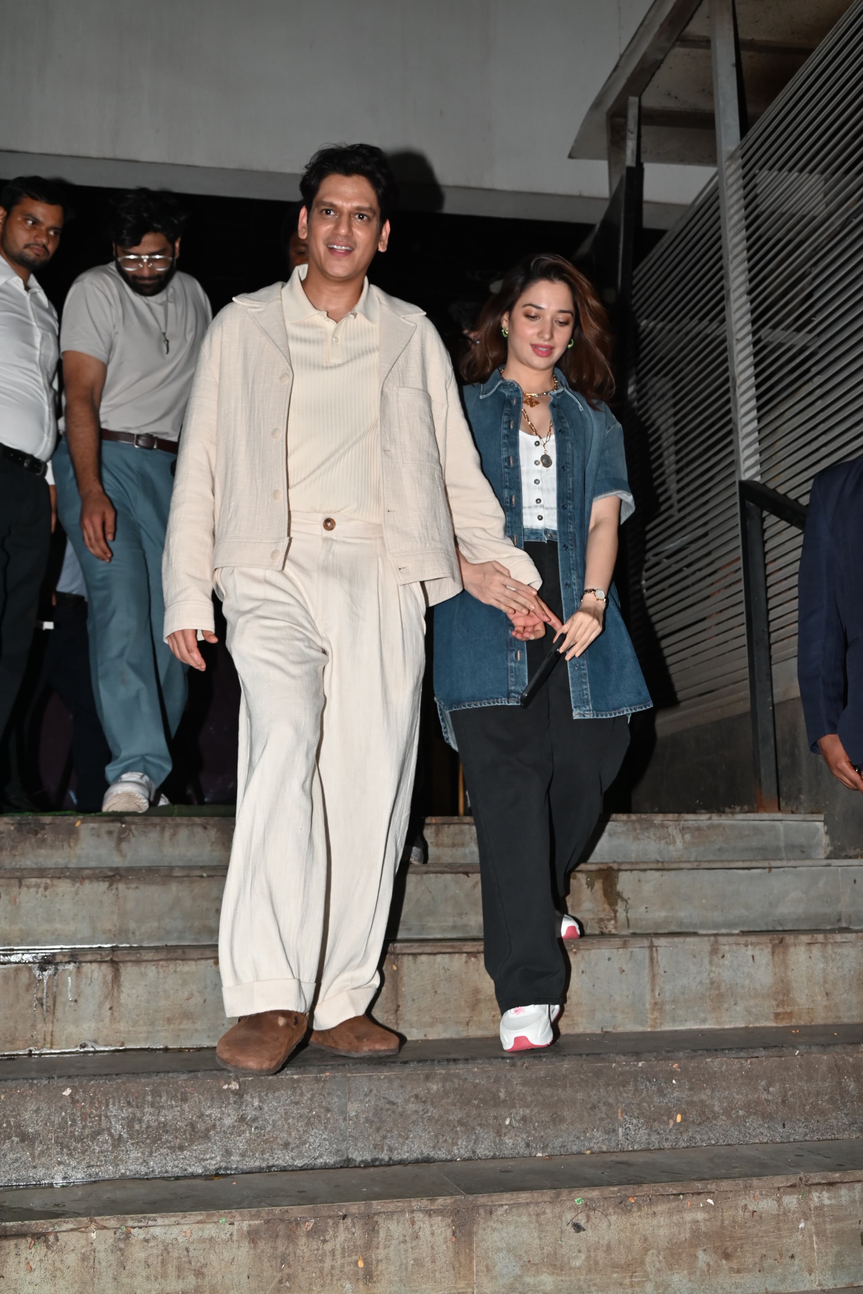 Love is in the air! Vijay Varma and Tamannaah Bhatia enjoyed a date night in the city