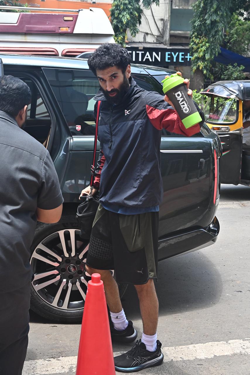 Aditya Roy Kapur squeezed in a workout on Independence Day