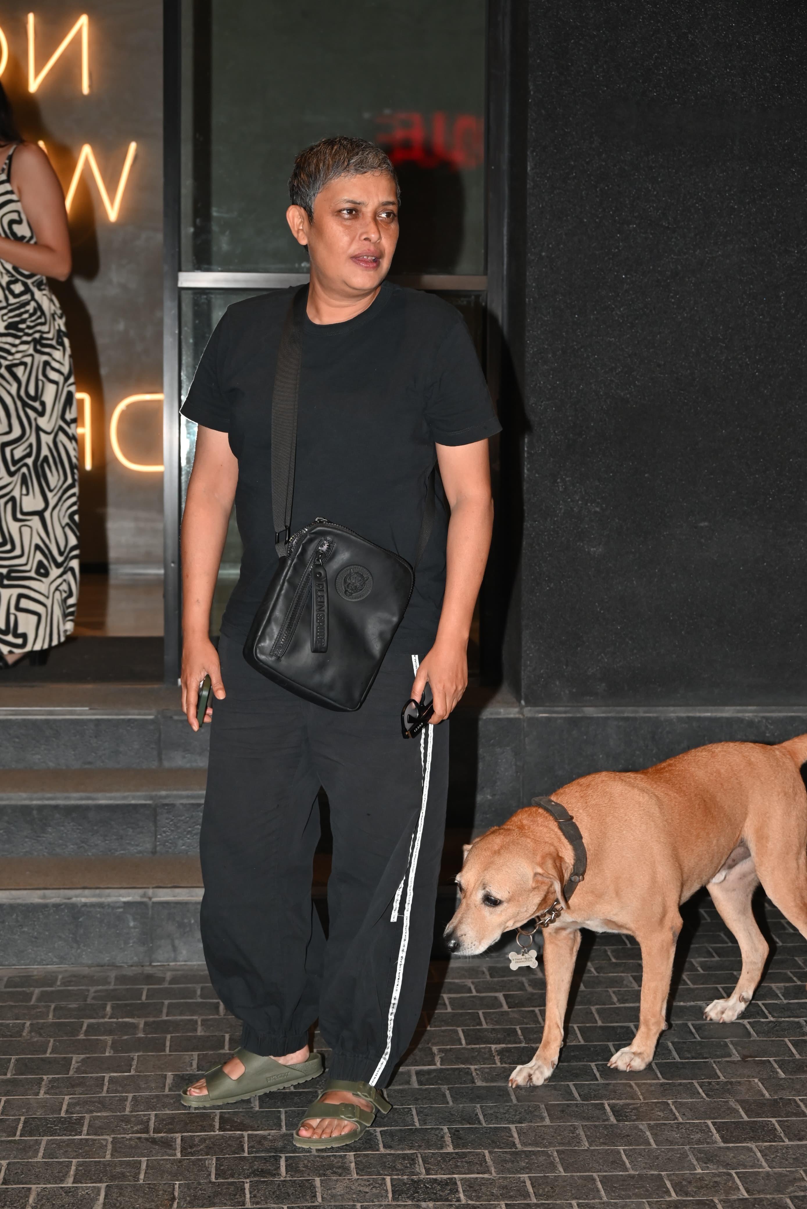 Reema Kagti was clicked at Lightbox preview theatre for a special screening of Chashma