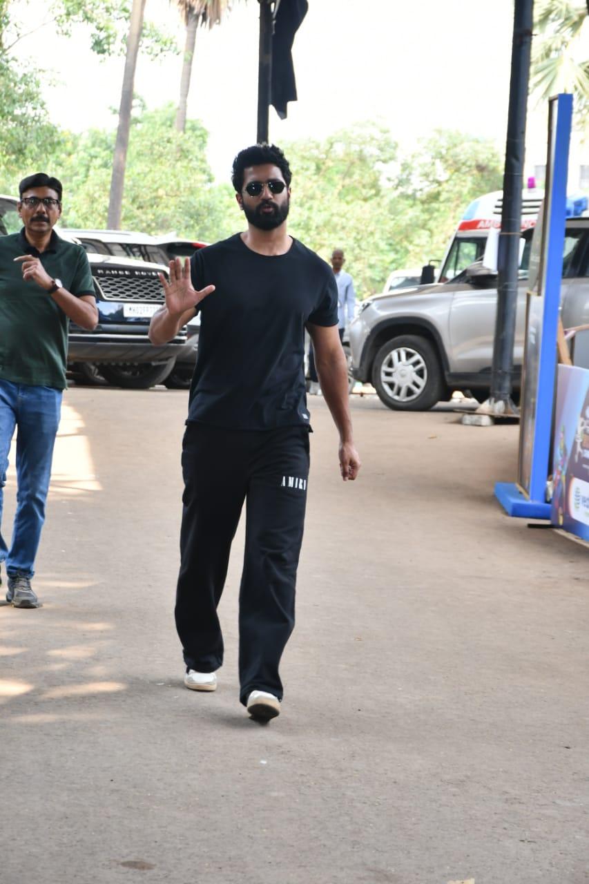 Vicky Kaushal was spotted at a pickleball event in Mumbai