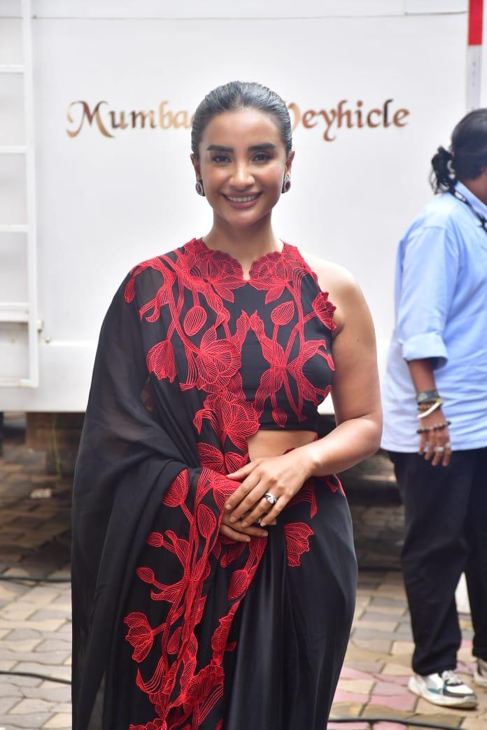 Patralekha was spotted looking gorgeous in her saree at IC 814 The Kandahar Hijack promotions