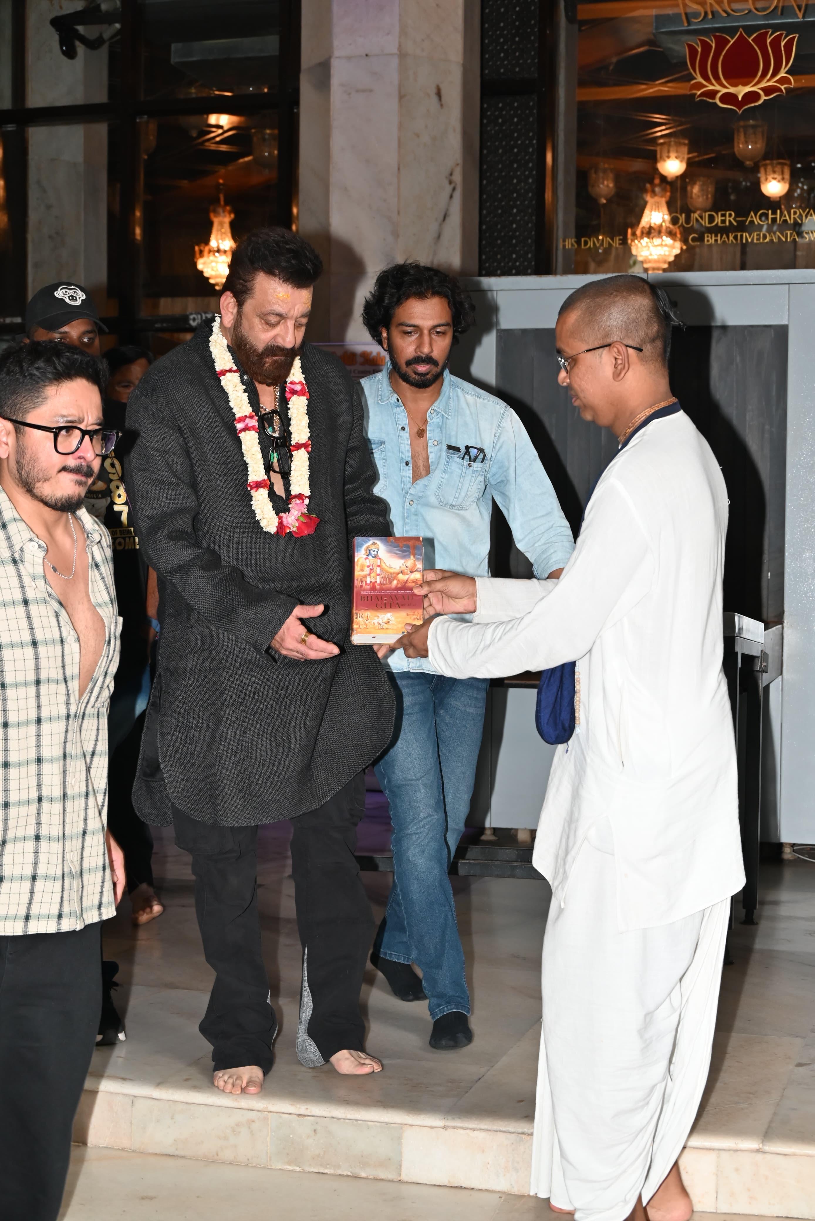 At the launch of the film's first song, 'Big Bull', Dutt shared why he enjoys taking on negative roles in South Indian films.